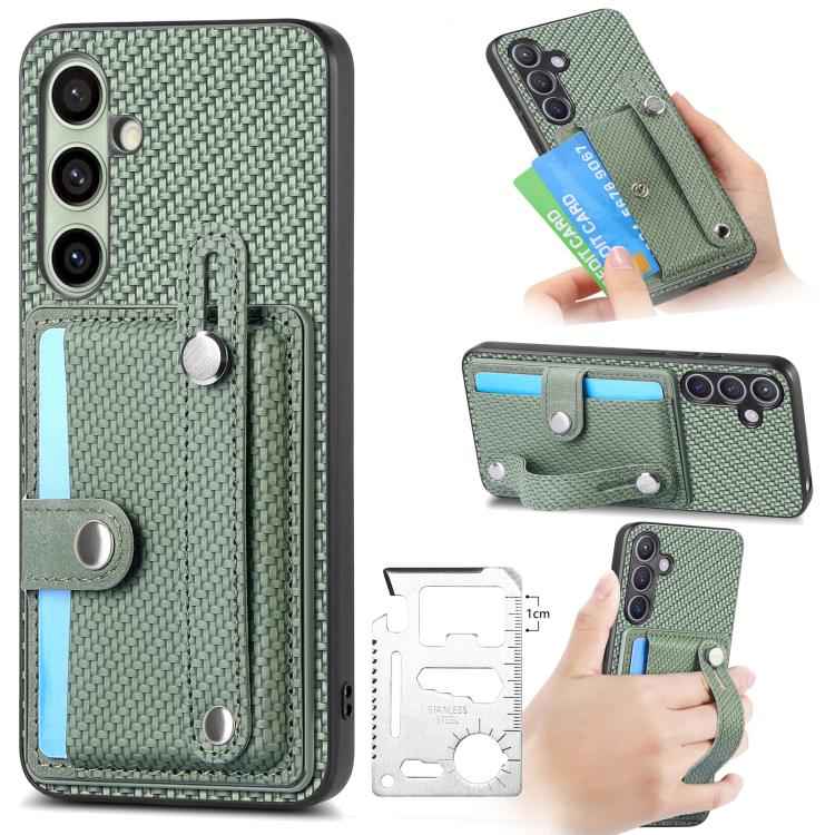 Wristband Kickstand Wallet Back Phone Case with Tool Knife, For Samsung Galaxy S25 Edge 5G, For Samsung Galaxy A56 5G, For Samsung Galaxy A36, For Samsung Galaxy S25 5G, For Samsung Galaxy S25+ 5G, For Samsung Galaxy S25 Ultra 5G�����������������������...