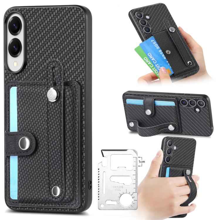 Wristband Kickstand Wallet Back Phone Case with Tool Knife, For Samsung Galaxy S25 Edge 5G, For Samsung Galaxy A56 5G, For Samsung Galaxy A36, For Samsung Galaxy S25 5G, For Samsung Galaxy S25+ 5G, For Samsung Galaxy S25 Ultra 5G�����������������������...