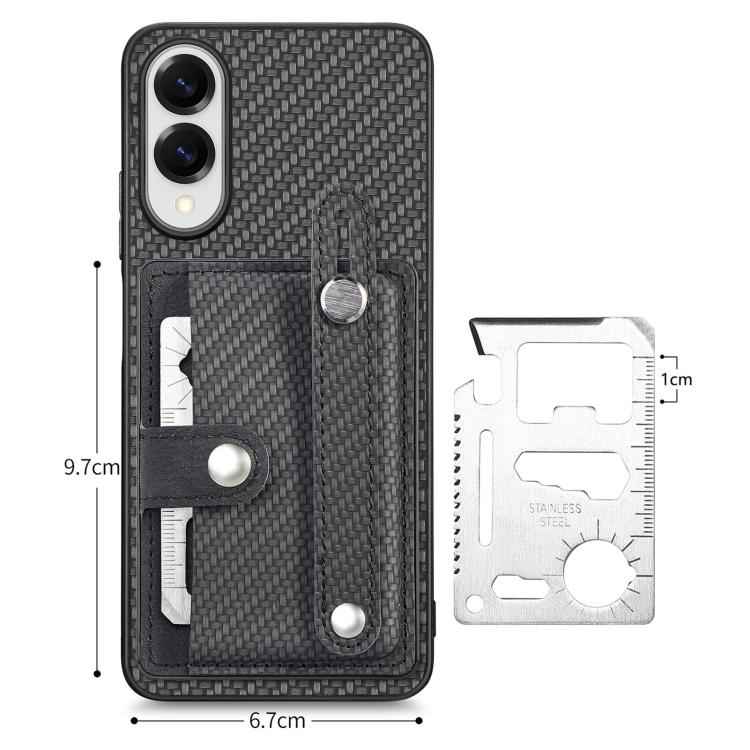Wristband Kickstand Wallet Back Phone Case with Tool Knife, For Samsung Galaxy S25 Edge 5G, For Samsung Galaxy A56 5G, For Samsung Galaxy A36, For Samsung Galaxy S25 5G, For Samsung Galaxy S25+ 5G, For Samsung Galaxy S25 Ultra 5G�����������������������...