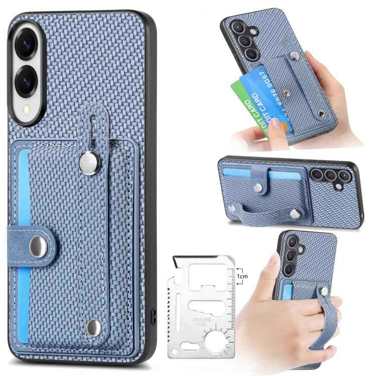 Wristband Kickstand Wallet Back Phone Case with Tool Knife, For Samsung Galaxy S25 Edge 5G, For Samsung Galaxy A56 5G, For Samsung Galaxy A36, For Samsung Galaxy S25 5G, For Samsung Galaxy S25+ 5G, For Samsung Galaxy S25 Ultra 5G�����������������������...