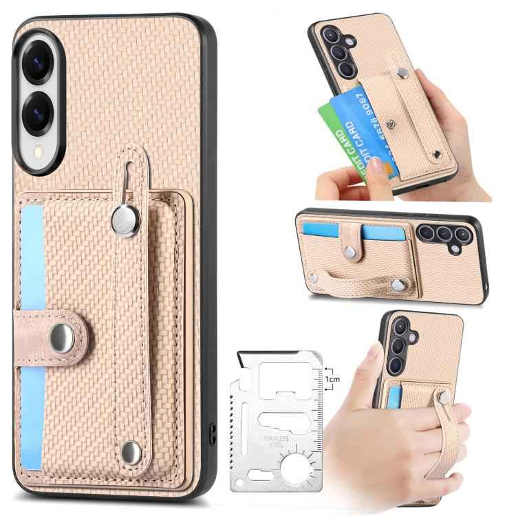Wristband Kickstand Wallet Back Phone Case with Tool Knife, For Samsung Galaxy S25 Edge 5G, For Samsung Galaxy A56 5G, For Samsung Galaxy A36, For Samsung Galaxy S25 5G, For Samsung Galaxy S25+ 5G, For Samsung Galaxy S25 Ultra 5G�����������������������...