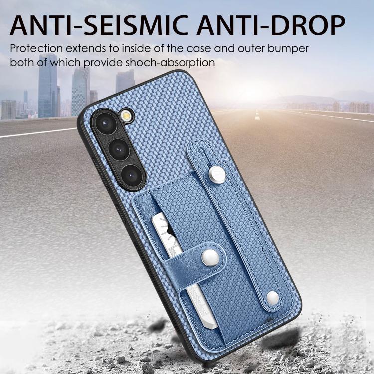 Wristband Kickstand Wallet Back Phone Case with Tool Knife, For Samsung Galaxy S20, For Samsung Galaxy A50