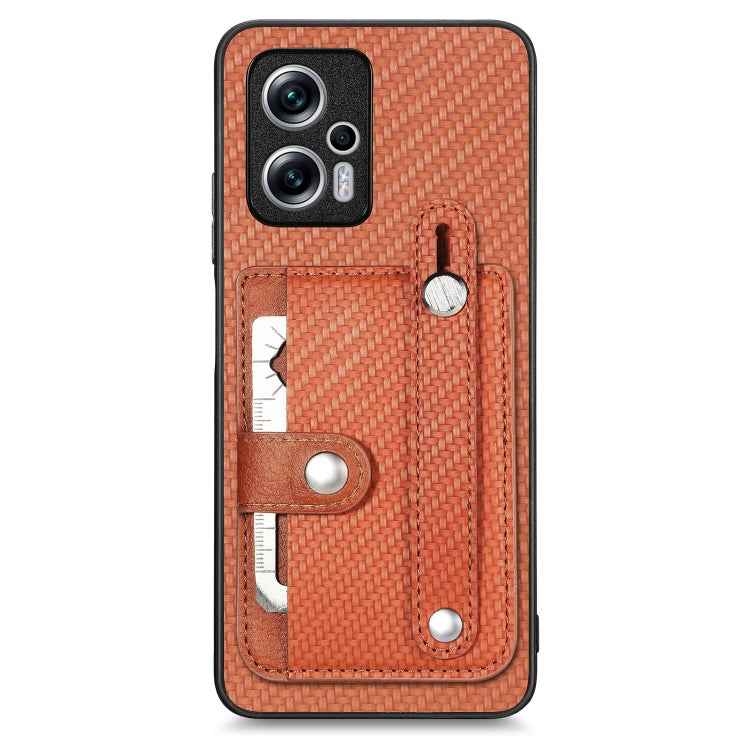 Wristband Kickstand Card Wallet Back Phone Case with Tool Knife, For Redmi Note 11T Pro 5G, For Xiaomi 11T, For Xiaomi 11 Lite, For Redmi Note 10 Pro, For Redmi Note 10, For Redmi Note 9S