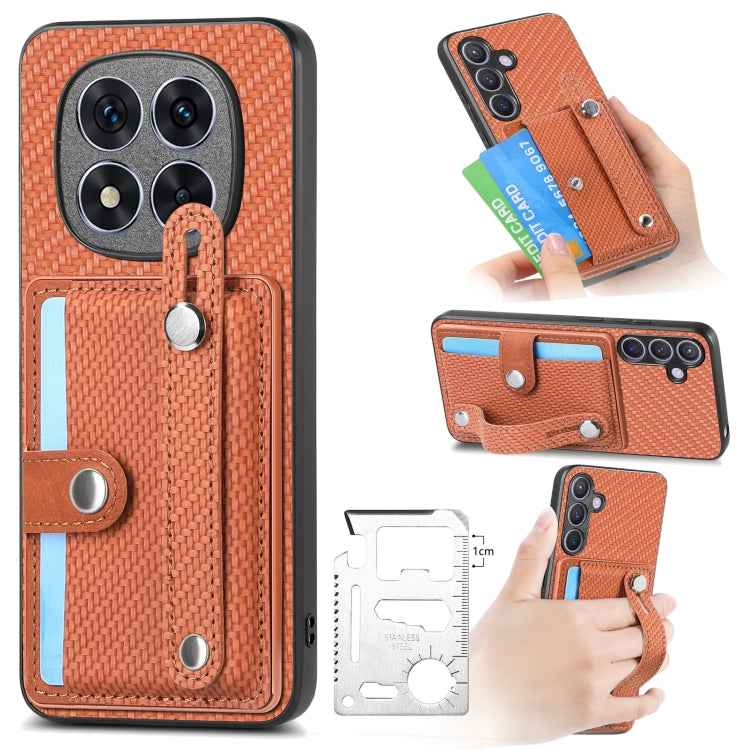 Wristband Kickstand Card Wallet Back Phone Case with Tool Knife, For Redmi 15C 5G / 4G Global 171mm, For Xiaomi 15T, For Redmi K80 Pro / Poco F7 Ultra, For Redmi K80 / Poco F7 Pro, For Redmi Turbo 4, For Xiaomi Poco X7 Pro, For Xiaomi 15 Pro�����������...
