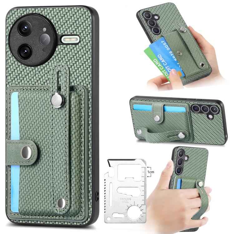 Wristband Kickstand Card Wallet Back Phone Case with Tool Knife, For Redmi 15C 5G / 4G Global 171mm, For Xiaomi 15T, For Redmi K80 Pro / Poco F7 Ultra, For Redmi K80 / Poco F7 Pro, For Redmi Turbo 4, For Xiaomi Poco X7 Pro, For Xiaomi 15 Pro�����������...