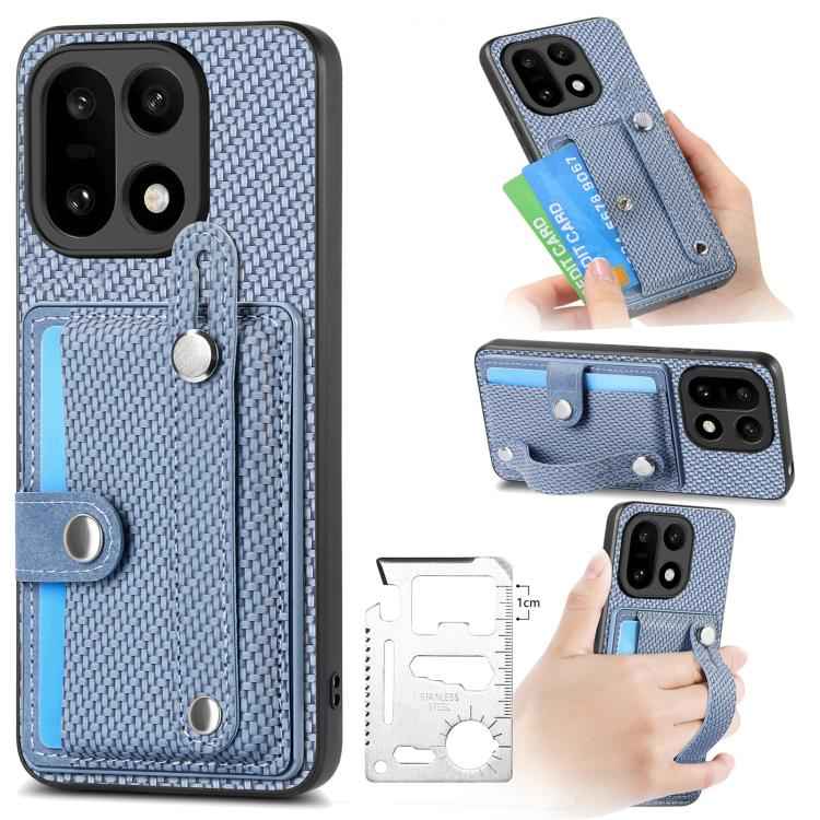 Wristband Kickstand Wallet Back Phone Case with Tool Knife, For Oneplus 15, For Oneplus Nord CE2 Lite 5G