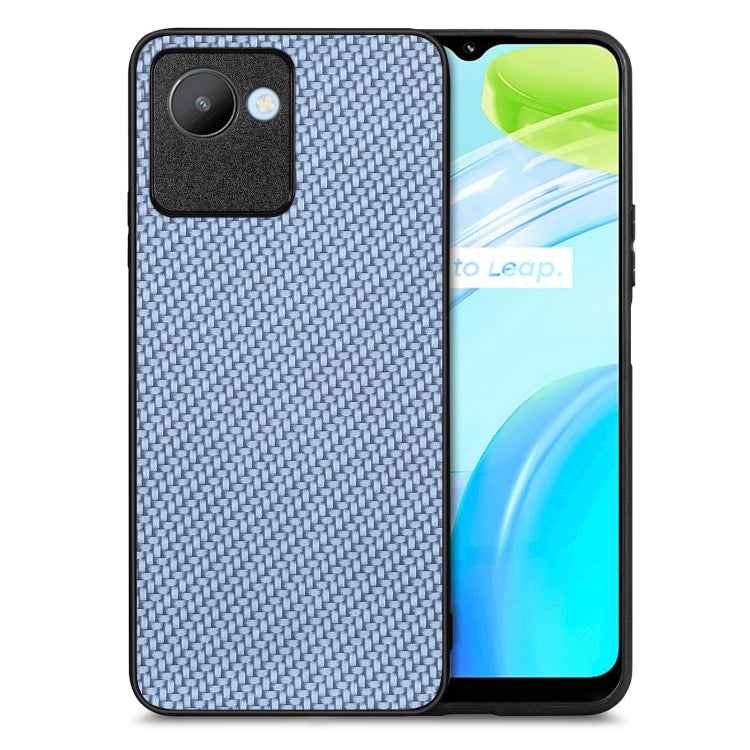 Carbon Fiber Texture Leather Back Cover Phone Case, For Realme 14 Pro+, For Realme 14 Pro, For Realme Neo7, For Realme C30