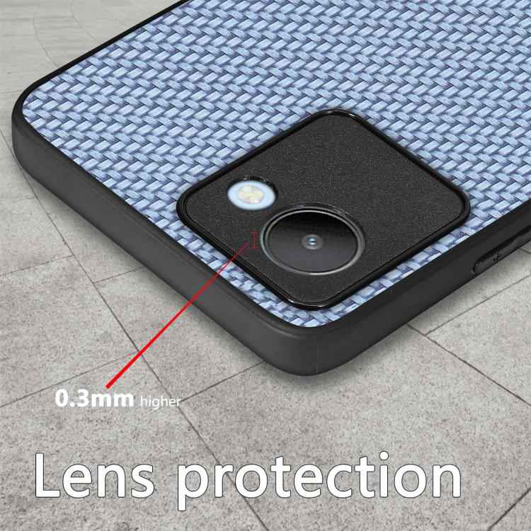 Carbon Fiber Texture Leather Back Cover Phone Case, For Realme 14 Pro+, For Realme 14 Pro, For Realme Neo7, For Realme C30