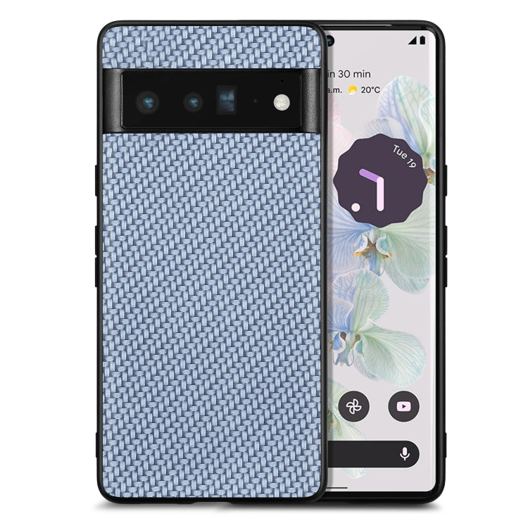 Carbon Fiber Texture Leather Back Cover Phone Case, For Google Pixel 10 Pro XL, For Google Pixel 10 / 10 Pro, For Google Pixel 9a, For Google Pixel 9 Pro XL, For Google Pixel 9 / 9 Pro, For Google Pixel 7a, For Google Pixel 6a, For Google Pixel 6 Pro  ...