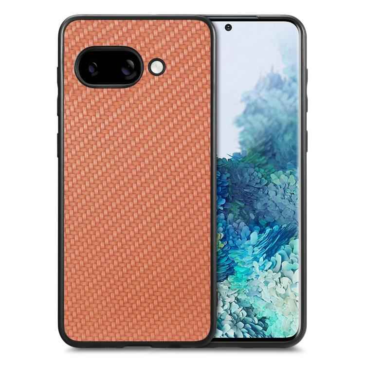 Carbon Fiber Texture Leather Back Cover Phone Case, For Google Pixel 10 Pro XL, For Google Pixel 10 / 10 Pro, For Google Pixel 9a, For Google Pixel 9 Pro XL, For Google Pixel 9 / 9 Pro, For Google Pixel 7a, For Google Pixel 6a, For Google Pixel 6 Pro  ...
