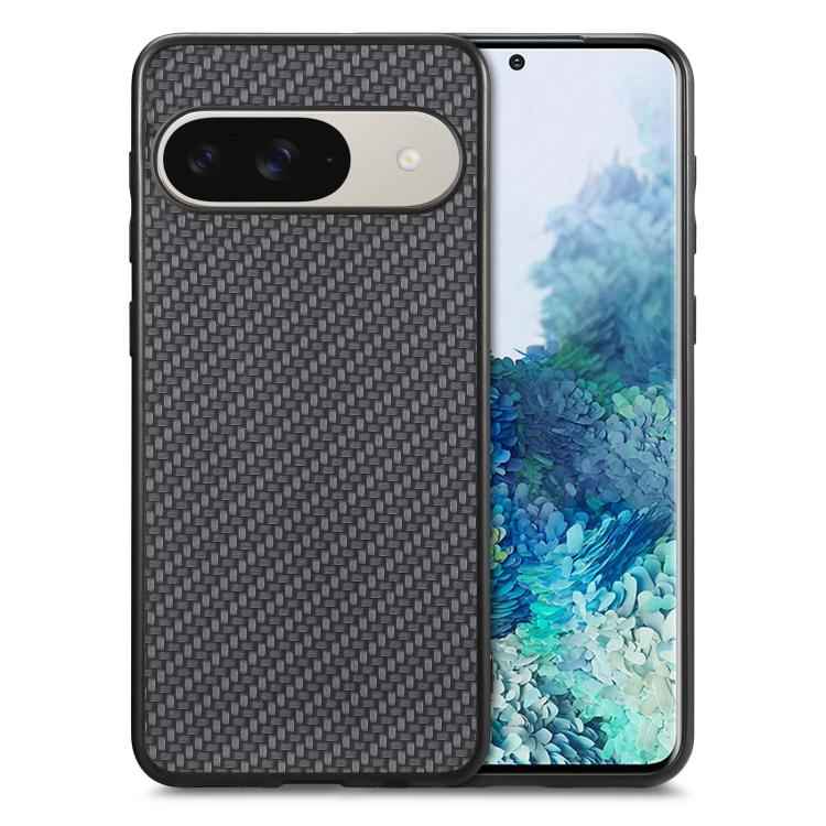 Carbon Fiber Texture Leather Back Cover Phone Case, For Google Pixel 10 Pro XL, For Google Pixel 10 / 10 Pro, For Google Pixel 9a, For Google Pixel 9 Pro XL, For Google Pixel 9 / 9 Pro, For Google Pixel 7a, For Google Pixel 6a, For Google Pixel 6 Pro  ...