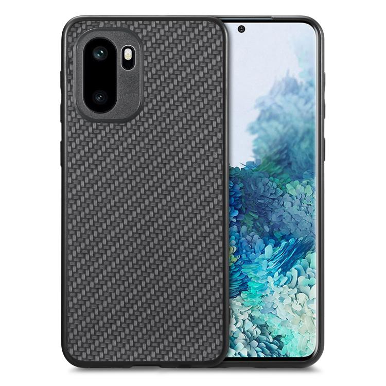 Carbon Fiber Texture Leather Back Cover Phone Case, For OnePlus Ace 6 / 6T / 15R, For OnePlus 15