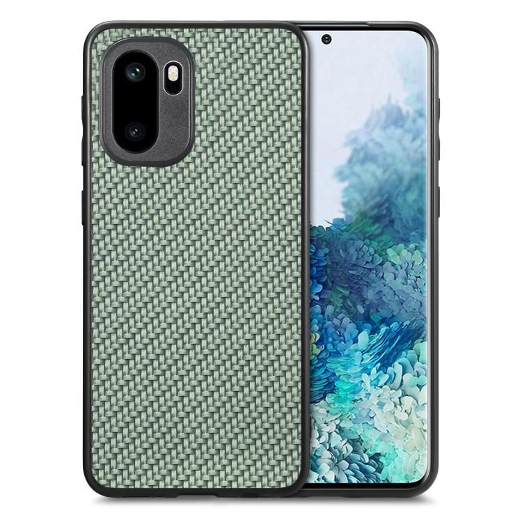 Carbon Fiber Texture Leather Back Cover Phone Case, For OnePlus Ace 6 / 6T / 15R, For OnePlus 15