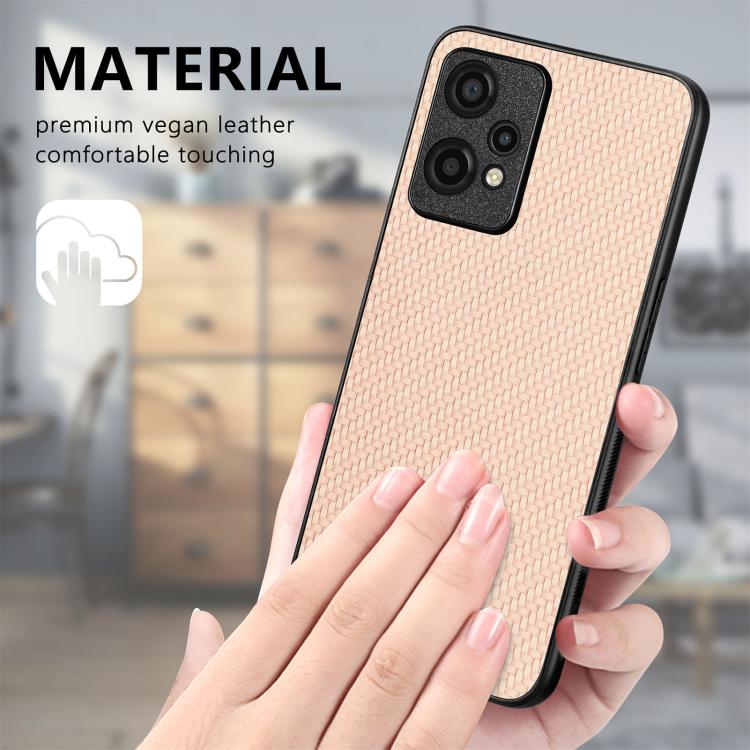 Carbon Fiber Texture Leather Back Cover Phone Case, For OnePlus Ace 6 / 6T / 15R, For OnePlus 15