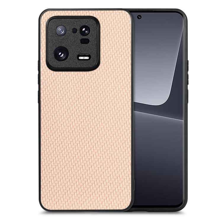Carbon Fiber Texture Leather Back Cover Phone Case, For Redmi Note 14 Pro 5G, For Xiaomi 13 Pro, For Redmi Note 11T Pro 5G, For Redmi Note 10, For Xiaomi CC9 Pro, For Redmi K80 Pro / Poco F7 Ultra, For Redmi K80 / Poco F7 Pro