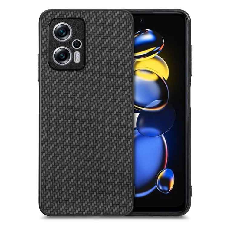 Carbon Fiber Texture Leather Back Cover Phone Case, For Redmi Note 14 Pro 5G, For Xiaomi 13 Pro, For Redmi Note 11T Pro 5G, For Redmi Note 10, For Xiaomi CC9 Pro, For Redmi K80 Pro / Poco F7 Ultra, For Redmi K80 / Poco F7 Pro