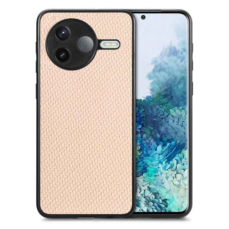 Carbon Fiber Texture Leather Back Cover Phone Case, For Redmi Note 14 Pro 5G, For Xiaomi 13 Pro, For Redmi Note 11T Pro 5G, For Redmi Note 10, For Xiaomi CC9 Pro, For Redmi K80 Pro / Poco F7 Ultra, For Redmi K80 / Poco F7 Pro
