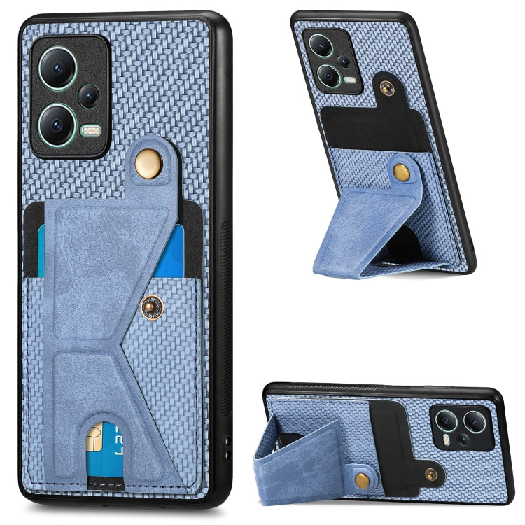 Carbon Fiber Wallet Flip Card K-shaped Holder Phone Case, For Xiaomi 15T, For Redmi 15C 5G / 4G Global 171mm, For Redmi K80 Pro / Poco F7 Ultra, For Redmi K80 / Poco F7 Pro, For Redmi Turbo 4, For Xiaomi Poco X7 Pro, For Redmi Note 12 5G               ...