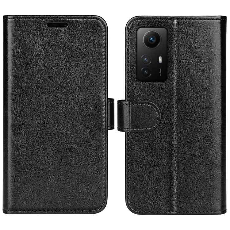 R64 Texture Horizontal Flip Leather Phone Case, For Redmi Note 12S