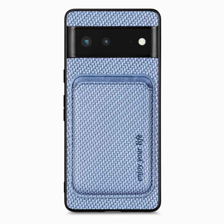 Carbon Fiber Leather Card Magsafe Phone Case, For Google Pixel 10 Pro XL, For Google Pixel 9 Pro XL, For Google Pixel 10 / 10 Pro, For Google Pixel 9 / 9 Pro, For Google Pixel 9a, For Google Pixel 7 Pro, For Google Pixel 7, For Google Pixel 6