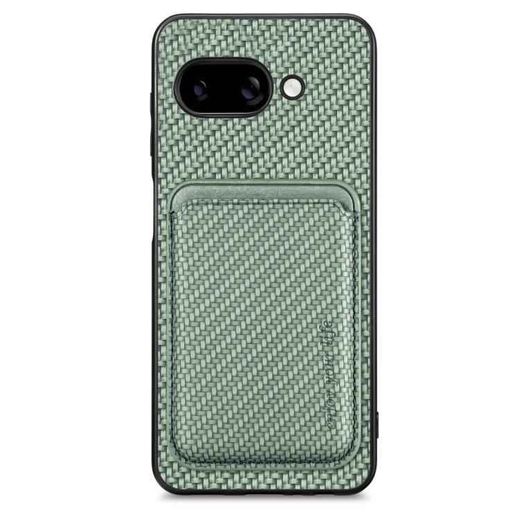 Carbon Fiber Leather Card Magsafe Phone Case, For Google Pixel 10 Pro XL, For Google Pixel 9 Pro XL, For Google Pixel 10 / 10 Pro, For Google Pixel 9 / 9 Pro, For Google Pixel 9a, For Google Pixel 7 Pro, For Google Pixel 7, For Google Pixel 6