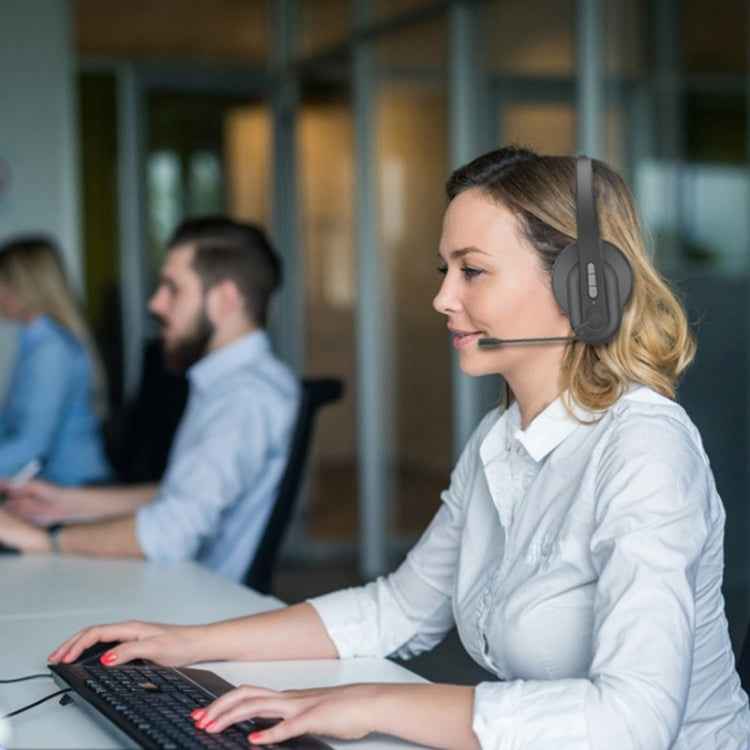 OY632  For Call Center Office Telephone Noise Cancelling Mic HiFi Stereo Earphone, OY632