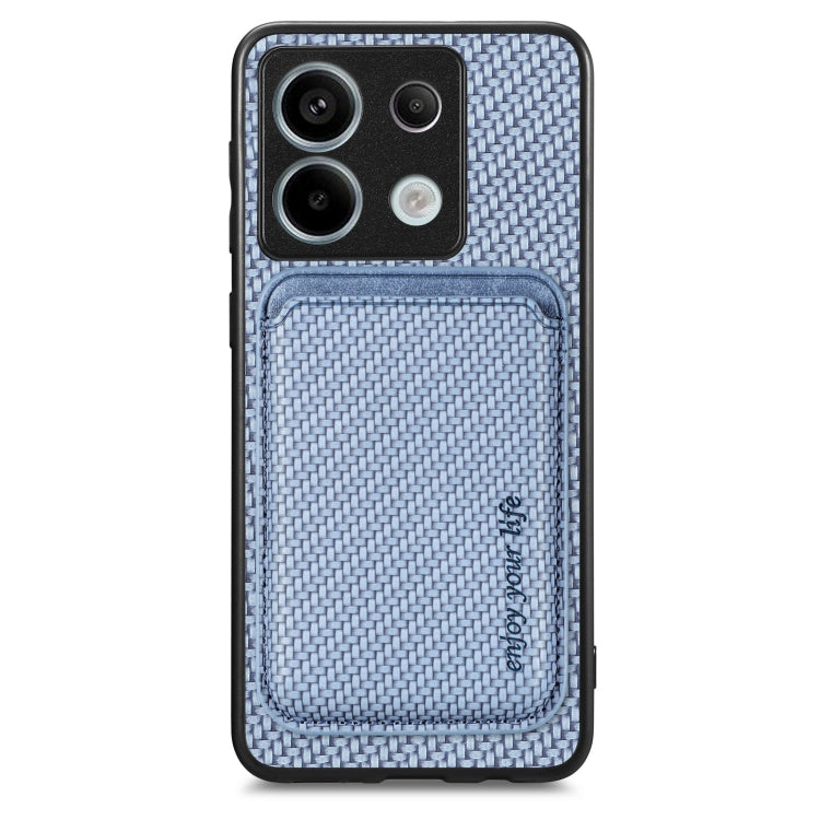 Carbon Fiber Leather Card Magnetic Phone Case, For Xiaomi Redmi Note 14 5G, For Xiaomi Redmi Note 14 Pro+ 5G, For Xiaomi Redmi Note 14 Pro 5G, For Redmi A3, For Xiaomi Redmi Note 13 Pro 4G, For Xiaomi 14 Pro, For Xiaomi 14, For Xiaomi 13 Pro           ...
