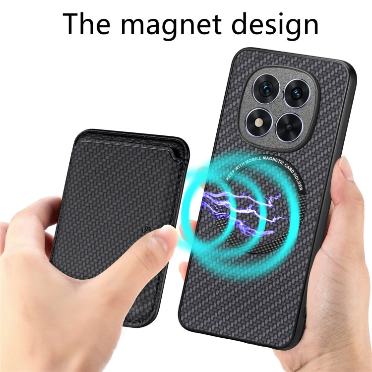 Carbon Fiber Leather Card Magnetic Phone Case, For Xiaomi Redmi Note 14 5G, For Xiaomi Redmi Note 14 Pro+ 5G, For Xiaomi Redmi Note 14 Pro 5G, For Redmi A3, For Xiaomi Redmi Note 13 Pro 4G, For Xiaomi 14 Pro, For Xiaomi 14, For Xiaomi 13 Pro           ...