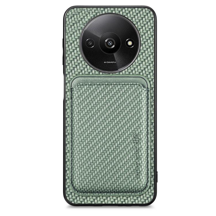 Carbon Fiber Leather Card Magnetic Phone Case, For Xiaomi Redmi Note 14 5G, For Xiaomi Redmi Note 14 Pro+ 5G, For Xiaomi Redmi Note 14 Pro 5G, For Redmi A3, For Xiaomi Redmi Note 13 Pro 4G, For Xiaomi 14 Pro, For Xiaomi 14, For Xiaomi 13 Pro           ...