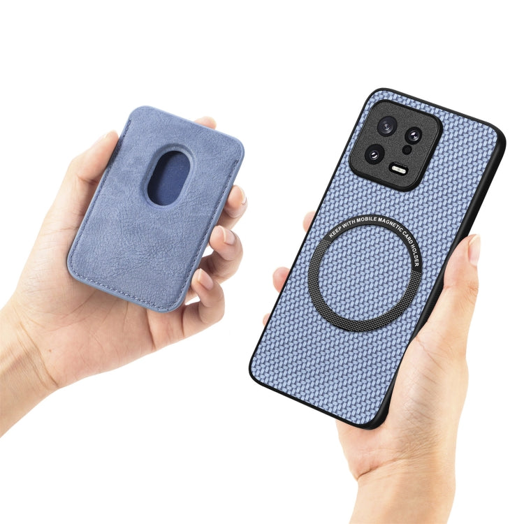 Carbon Fiber Leather Card Magnetic Phone Case, For Xiaomi Redmi Note 14 5G, For Xiaomi Redmi Note 14 Pro+ 5G, For Xiaomi Redmi Note 14 Pro 5G, For Redmi A3, For Xiaomi Redmi Note 13 Pro 4G, For Xiaomi 14 Pro, For Xiaomi 14, For Xiaomi 13 Pro           ...