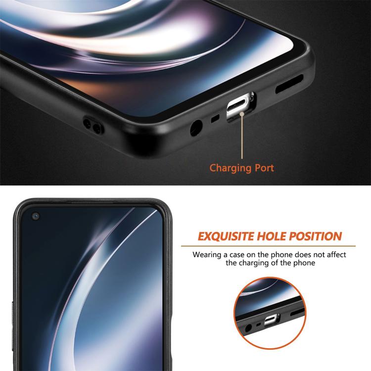 Carbon Fiber Leather Card Magsafe Phone Case, For OnePlus Ace 6 / 6T / 15R, For OnePlus 15