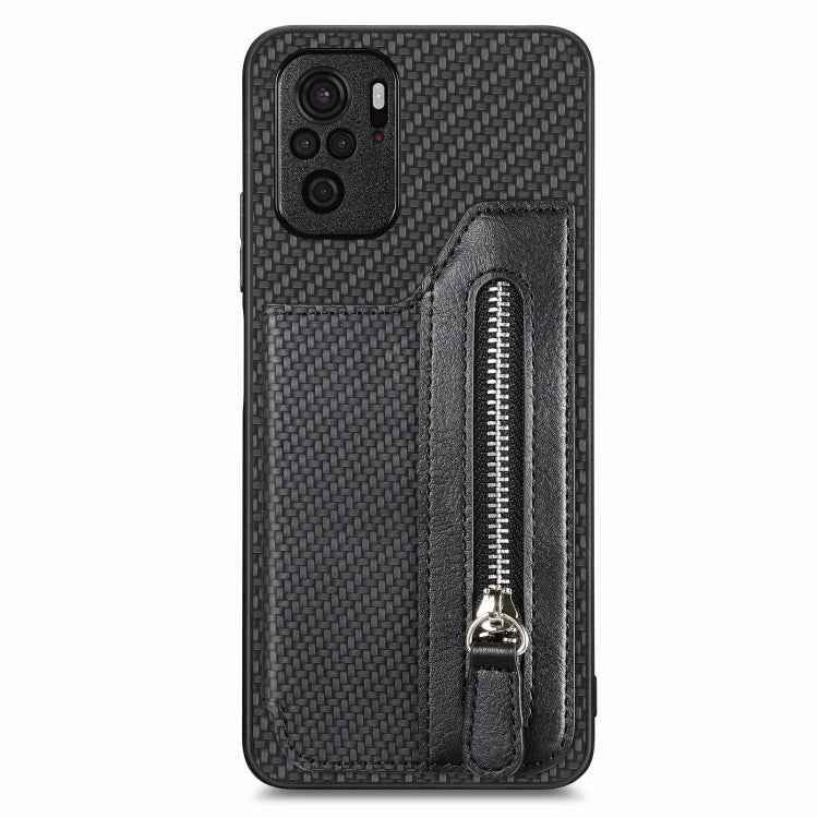 Carbon Fiber Horizontal Flip Zipper Wallet Phone Case, For Redmi 15C 5G / 4G Glodal 171mm, For Xiaomi 15T, For Redmi K80 Pro / Poco F7 Ultra, For Redmi K80 / Poco F7 Pro, For Redmi Turbo 4, For Xiaomi Poco X7 Pro, For Redmi Note 12 5G                  ...