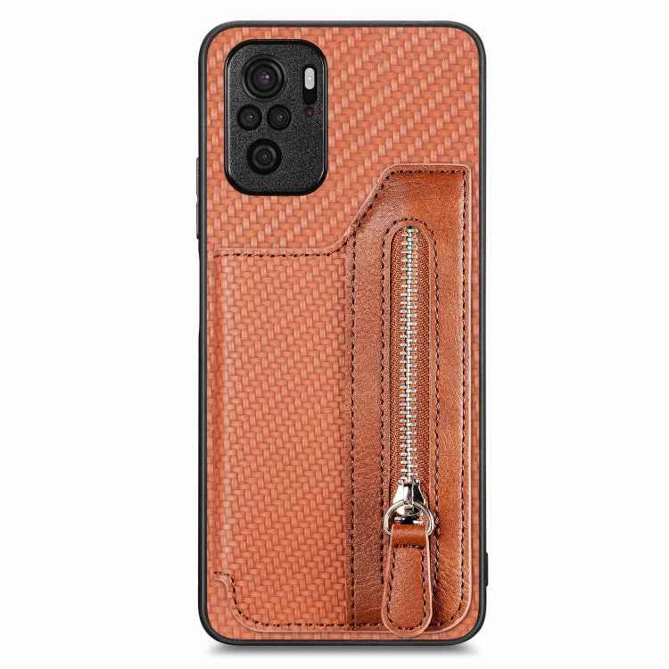 Carbon Fiber Horizontal Flip Zipper Wallet Phone Case, For Redmi 15C 5G / 4G Glodal 171mm, For Xiaomi 15T, For Redmi K80 Pro / Poco F7 Ultra, For Redmi K80 / Poco F7 Pro, For Redmi Turbo 4, For Xiaomi Poco X7 Pro, For Redmi Note 12 5G                  ...