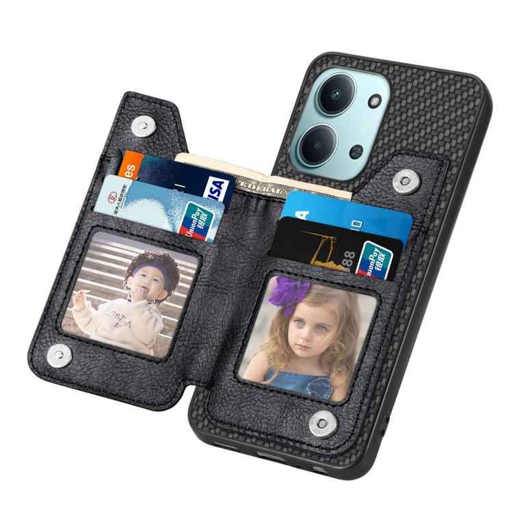 Carbon Fiber Horizontal Flip Zipper Wallet Phone Case, For Redmi 15C 5G / 4G Glodal 171mm, For Xiaomi 15T, For Redmi K80 Pro / Poco F7 Ultra, For Redmi K80 / Poco F7 Pro, For Redmi Turbo 4, For Xiaomi Poco X7 Pro, For Redmi Note 12 5G                  ...