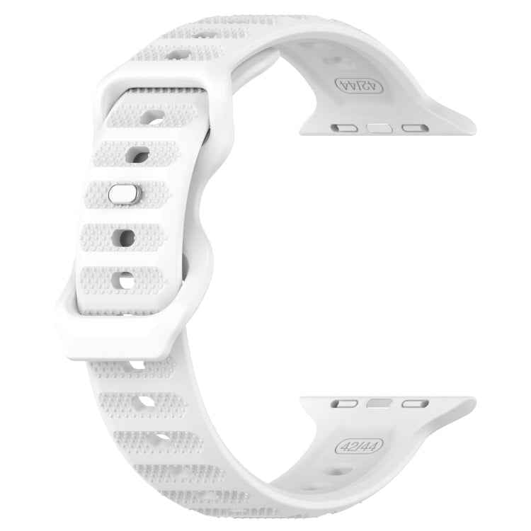 Reverse Buckle Dot Texture Silicone Watch Band, For Apple Watch SE 44mm, For Apple Watch 6 40mm, For Apple Watch 6 44mm, For Apple Watch 5 44mm