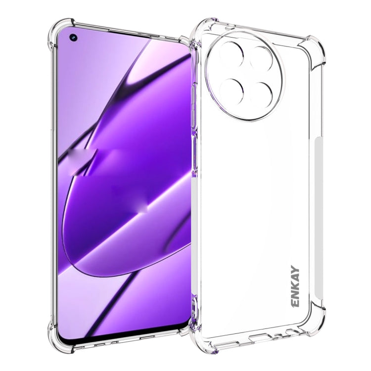 ENKAY Transparent TPU Shockproof Anti-slip Phone Case, For Realme 16T 5G, For Realme 16 Pro+ 5G Global, For Realme 16 Pro 5G Global, For Realme C85 Pro 4G Global, For Realme 15 Pro 5G Global, For Realme 15 5G Global, For Realme 14 Pro 5G               ...