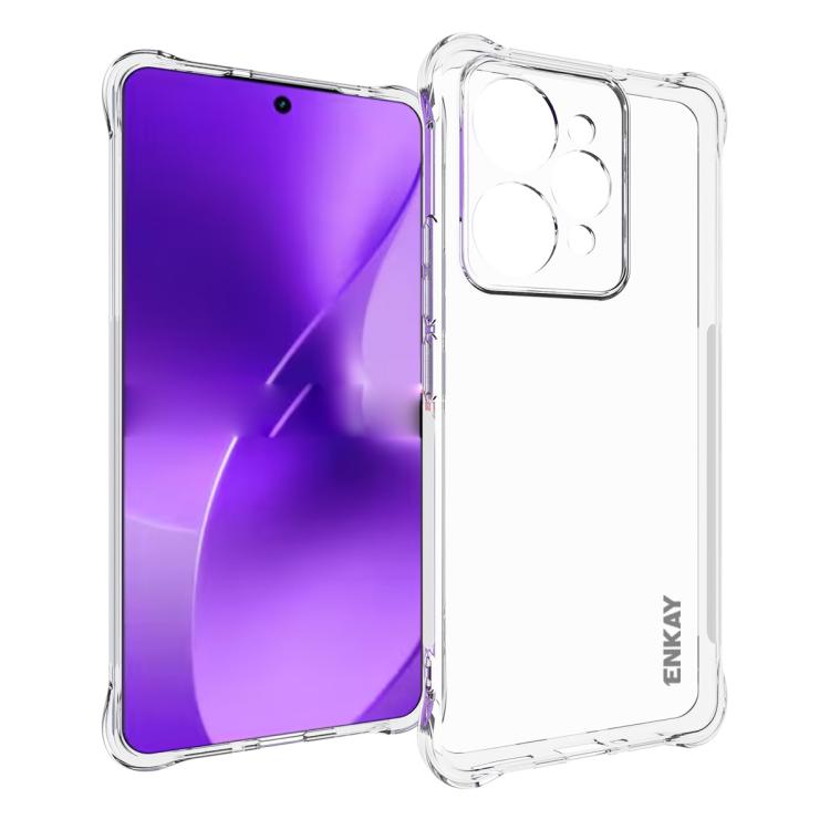 ENKAY Transparent TPU Shockproof Anti-slip Phone Case
