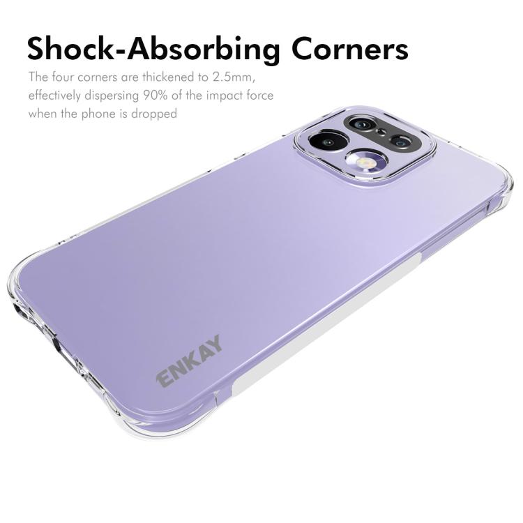 ENKAY Transparent TPU Shockproof Anti-slip Phone Case, For Realme 16 Pro+ 5G Global, For Realme 16 Pro 5G Global, For Realme C85 Pro 4G Global, For Realme 15 Pro 5G Global, For Realme 15 5G Global, For Realme 14 Pro 5G, For Realme 14X 5G Global        ...