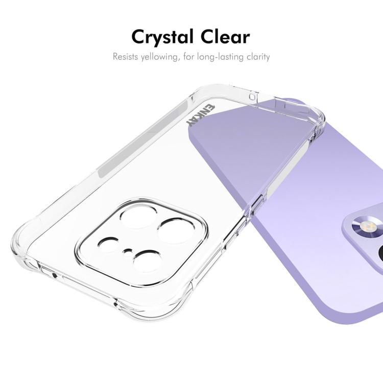 ENKAY Transparent TPU Shockproof Anti-slip Phone Case, For Realme 16 Pro+ 5G Global, For Realme 16 Pro 5G Global, For Realme C85 Pro 4G Global, For Realme 15 Pro 5G Global, For Realme 15 5G Global, For Realme 14 Pro 5G, For Realme 14X 5G Global        ...