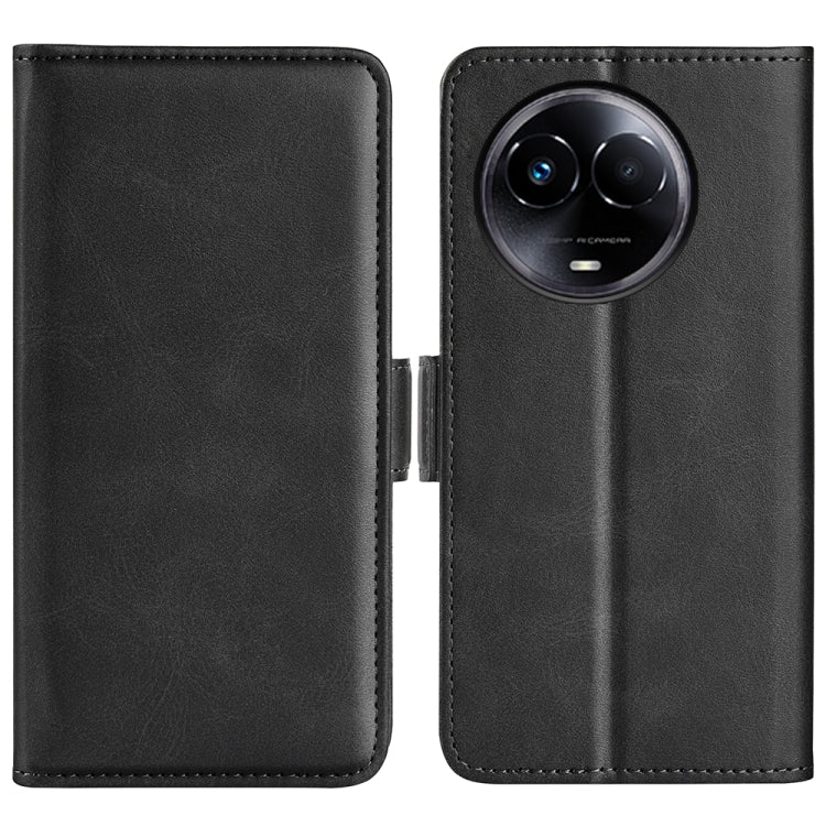 Dual-side Magnetic Buckle Horizontal Flip Leather Phone Case, For Realme 12 Pro+, For Realme C67 5G, For Realme 11X, For Realme C65 4G, For Realme C85 5G / 15x 5G, For Realme 15 5G / 15 Pro 5G, For Realme Narzo N53 / C53