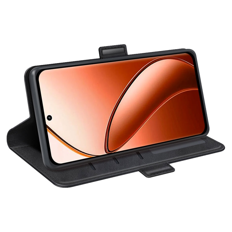 Dual-side Magnetic Buckle Horizontal Flip Leather Phone Case, For Realme 12 Pro+, For Realme C67 5G, For Realme 11X, For Realme C65 4G, For Realme C85 5G / 15x 5G, For Realme 15 5G / 15 Pro 5G, For Realme Narzo N53 / C53