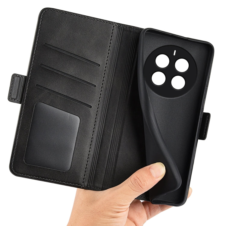Dual-side Magnetic Buckle Horizontal Flip Leather Phone Case, For Realme 12 Pro+, For Realme C67 5G, For Realme 11X, For Realme C65 4G, For Realme C85 5G / 15x 5G, For Realme 15 5G / 15 Pro 5G, For Realme Narzo N53 / C53