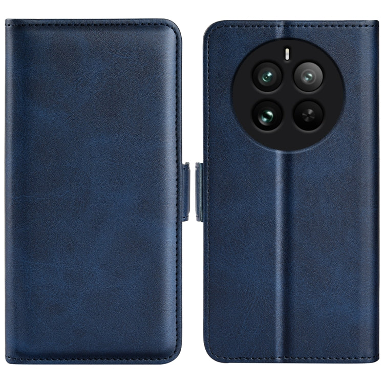 Dual-side Magnetic Buckle Horizontal Flip Leather Phone Case, For Realme 12 Pro+, For Realme C67 5G, For Realme 11X, For Realme C65 4G, For Realme C85 5G / 15x 5G, For Realme 15 5G / 15 Pro 5G, For Realme Narzo N53 / C53