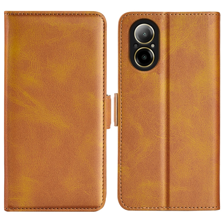 Dual-side Magnetic Buckle Horizontal Flip Leather Phone Case, For Realme 12 Pro+, For Realme C67 5G, For Realme 11X, For Realme C65 4G, For Realme C85 5G / 15x 5G, For Realme 15 5G / 15 Pro 5G, For Realme Narzo N53 / C53