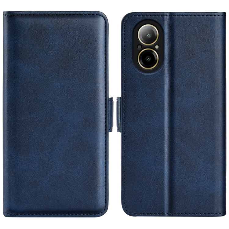 Dual-side Magnetic Buckle Horizontal Flip Leather Phone Case, For Realme 12 Pro+, For Realme C67 5G, For Realme 11X, For Realme C65 4G, For Realme C85 5G / 15x 5G, For Realme 15 5G / 15 Pro 5G, For Realme Narzo N53 / C53
