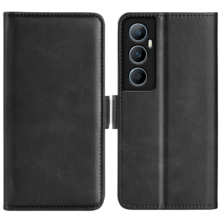 Dual-side Magnetic Buckle Horizontal Flip Leather Phone Case, For Realme 12 Pro+, For Realme C67 5G, For Realme 11X, For Realme C65 4G, For Realme C85 5G / 15x 5G, For Realme 15 5G / 15 Pro 5G, For Realme Narzo N53 / C53