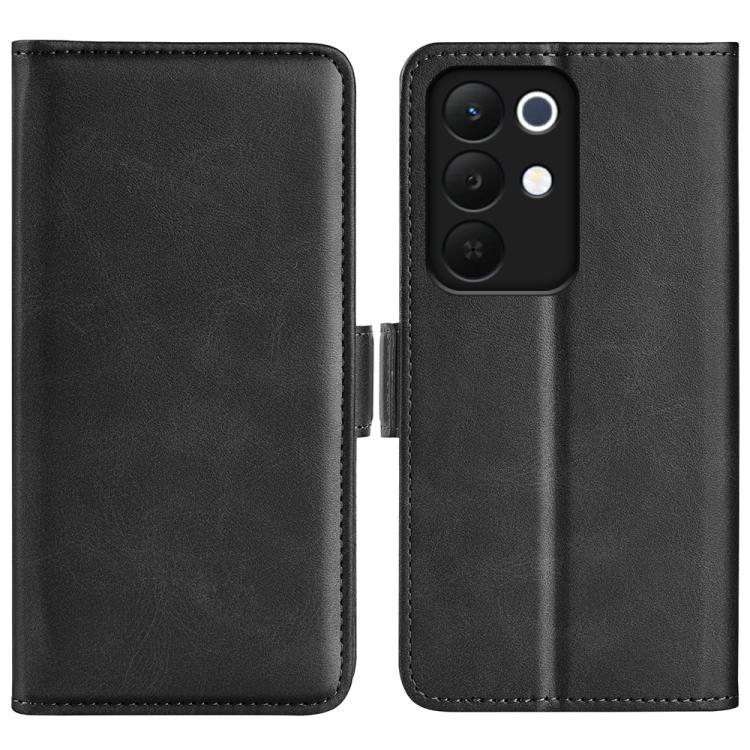 Dual-side Magnetic Buckle Horizontal Flip Leather Phone Case, For Realme 12 Pro+, For Realme C67 5G, For Realme 11X, For Realme C65 4G, For Realme C85 5G / 15x 5G, For Realme 15 5G / 15 Pro 5G, For Realme Narzo N53 / C53