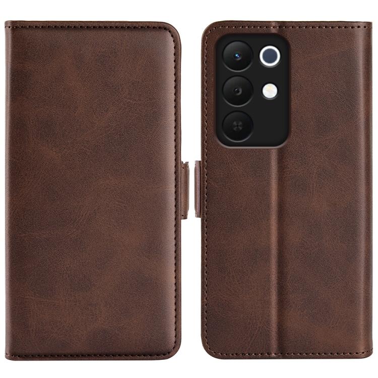 Dual-side Magnetic Buckle Horizontal Flip Leather Phone Case, For Realme 12 Pro+, For Realme C67 5G, For Realme 11X, For Realme C65 4G, For Realme C85 5G / 15x 5G, For Realme 15 5G / 15 Pro 5G, For Realme Narzo N53 / C53
