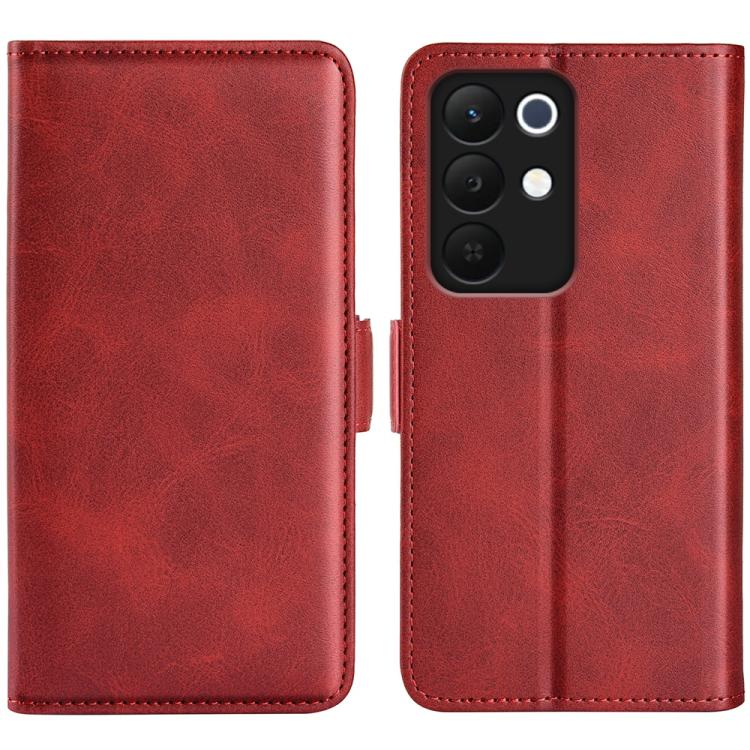 Dual-side Magnetic Buckle Horizontal Flip Leather Phone Case, For Realme 12 Pro+, For Realme C67 5G, For Realme 11X, For Realme C65 4G, For Realme C85 5G / 15x 5G, For Realme 15 5G / 15 Pro 5G, For Realme Narzo N53 / C53