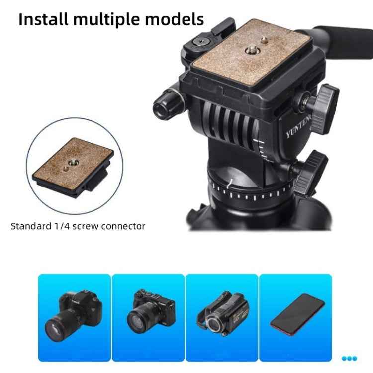 Yunteng VCT-3000 Professional Aluminum Tripod Camera Stand with Pan Head, VCT-3000